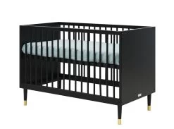 Cloë Cot Matt Black 120 X 60 -Baby Products Sale Store bed 60x120 clo C3 AB matt black
