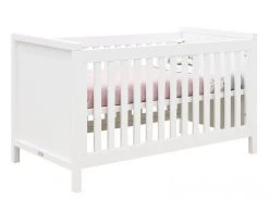 Corsica Cot Bed 70x140 White -Baby Products Sale Store bedbank 70x140 corsica wit 1