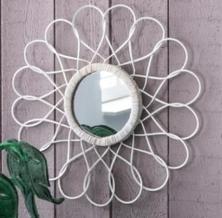 Mirror Sunny Bamboo 40 Cm