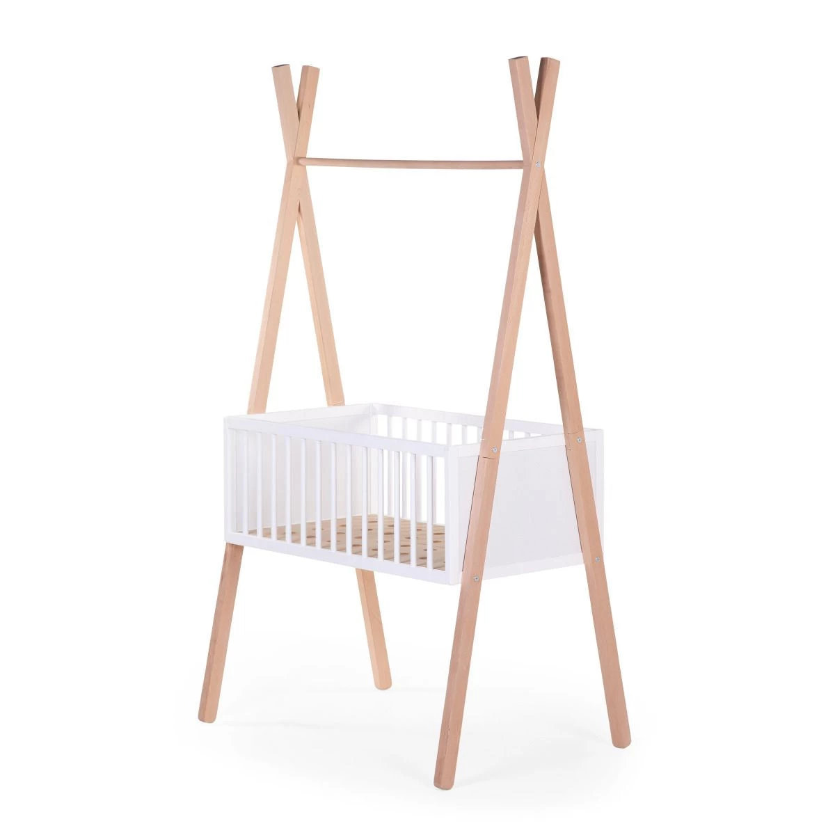 Childhome Tipi Cradle 50x90 Cm + Clothing Rack 3 Childhome Tipi Cradle 50x90 Cm + Clothing Rack