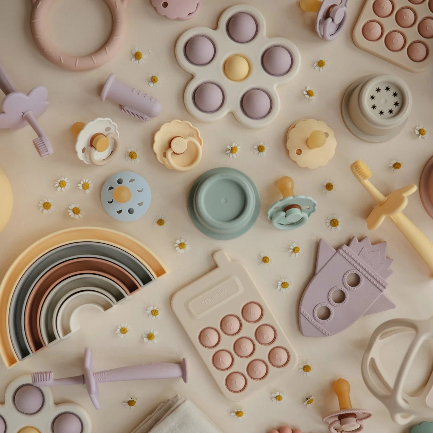 Mushie Press Toy 7 Mushie Press Toy - Image 5