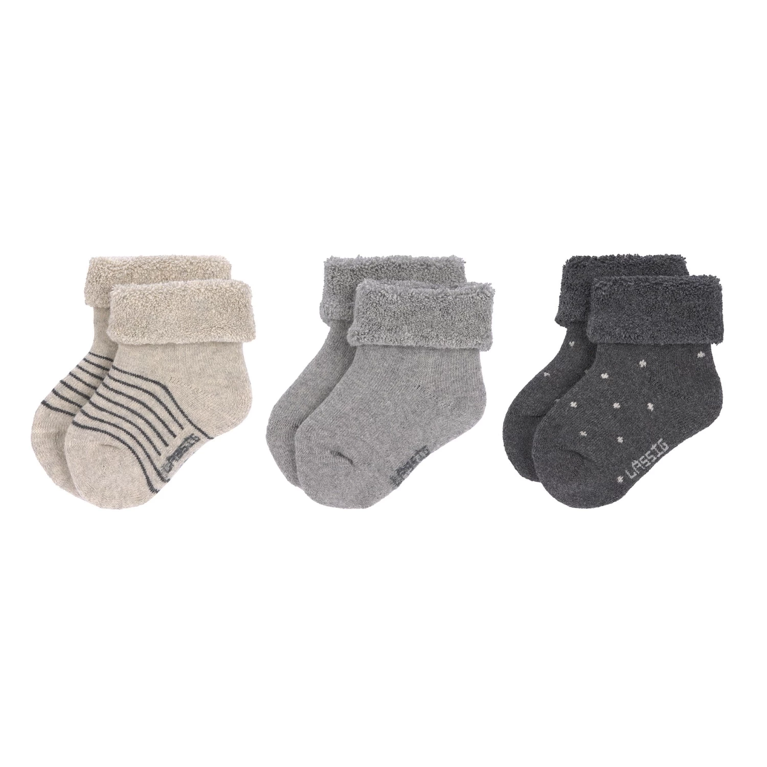 LÄSSIG Newborn Socks 3pcs 3 LÄSSIG Newborn Socks 3pcs