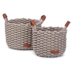 KD Korbo Medium Basket Set Of 2 -Baby Products Sale Store grey b9d25e9e 4403 462a acbc 4abfca79b08a