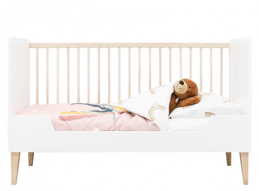 Indy Cotbed 140x70cm White/ Natural 8 Indy Cotbed 140x70cm White/ Natural - Image 6
