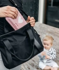 Funky Box To Go -Baby Products Sale Store lbox 11314 funkybox pojemnik na chusteczki to go pink white heart 3