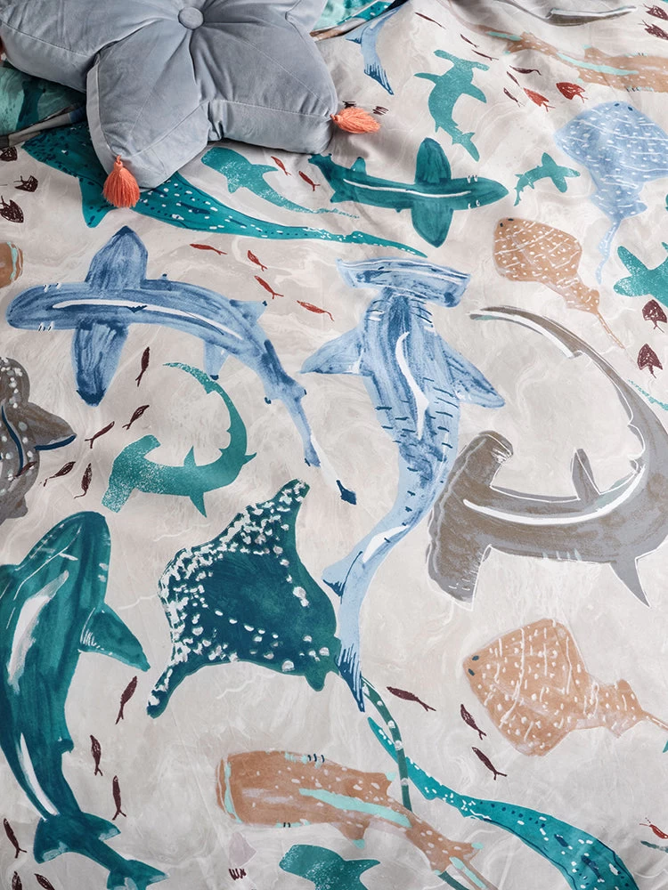 Duvet Cover Set Shark School 5 Duvet Cover Set Shark School - Image 3