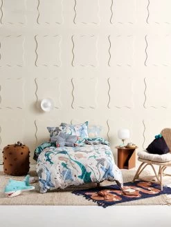 Duvet Cover Set Shark School 19 Duvet Cover Set Shark School -Baby Products Sale Store lh kids shark school aqua qcs h1r