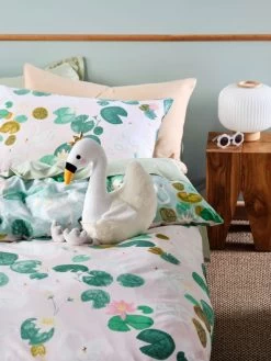 Duvet Cover Set Swanning Around 8 Duvet Cover Set Swanning Around -Baby Products Sale Store lhl swanning around teal qcs d2