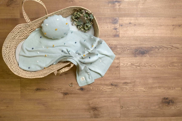 LÄSSIG Lassig Knitted Blanket Dots 80x110cm 4 LÄSSIG Lassig Knitted Blanket Dots 80x110cm - Image 2