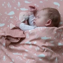 Little Dutch LD Blanket Pure & Soft 110 X 140 28 Little Dutch LD Blanket Pure & Soft 110 X 140 -Baby Products Sale Store ocean pink ocean 2