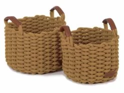 KD Korbo Medium Basket Set Of 2 -Baby Products Sale Store ochre