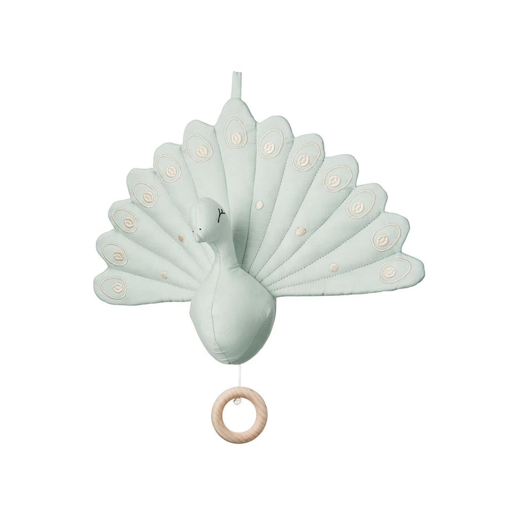 Cam Cam Toy Music Box Peacock 5 Cam Cam Toy Music Box Peacock - Image 3