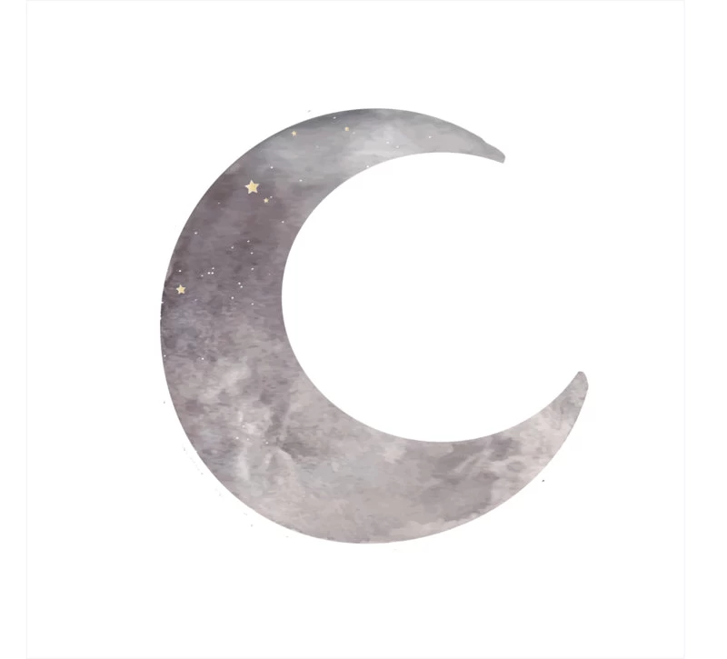 Wall Sticker Bear/Rabbit Moon 3 Wall Sticker Bear/Rabbit Moon