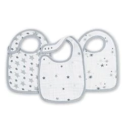 Aden + Anais Aden & Anais Nibble Snap 3 Pack 9 Aden + Anais Aden & Anais Nibble Snap 3 Pack -Baby Products Sale Store snap bib Twinkle