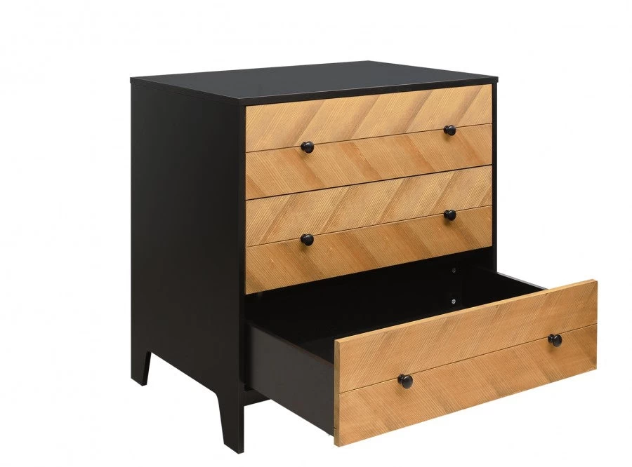 Vintage Honey 3 Drawer Dresser 5 Vintage Honey 3 Drawer Dresser - Image 3