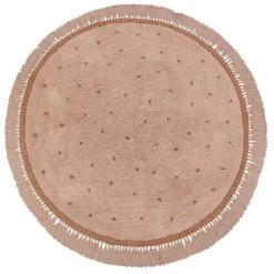 Rug Juul Dot Pink 130 X 130 Cm