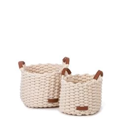 KD Korbo Medium Basket Set Of 2 -Baby Products Sale Store white b9b52e27 dc57 4b48 afde 0399ed71a950